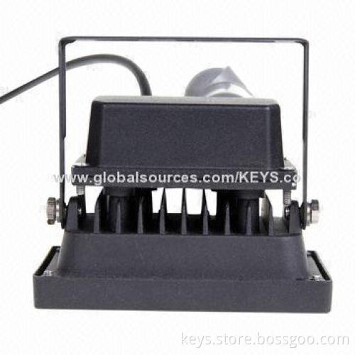 PIR 10W Warm White Motion Sensor Garden Outdoor LED Floodlight, 85-265V AC Input Voltage